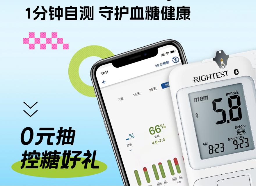  健康生活向前沖 | 1分鐘自測守護(hù)血糖健康（文末有禮）